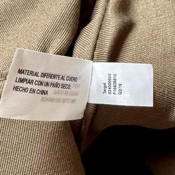 Universal Thread Goods Co. Olive Military Green Faux Leather Commuter Backpack - Picture 8 of 15